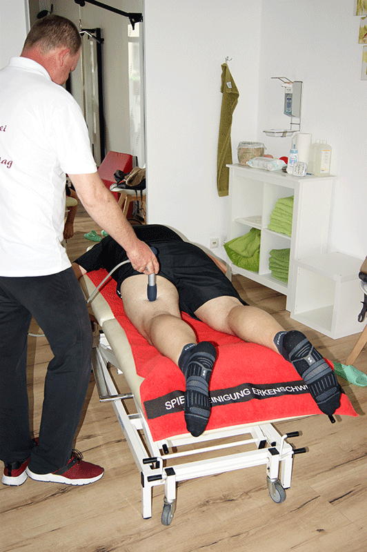 Praxis AH Physiotherapie Falkensee - Stosswellentherapie