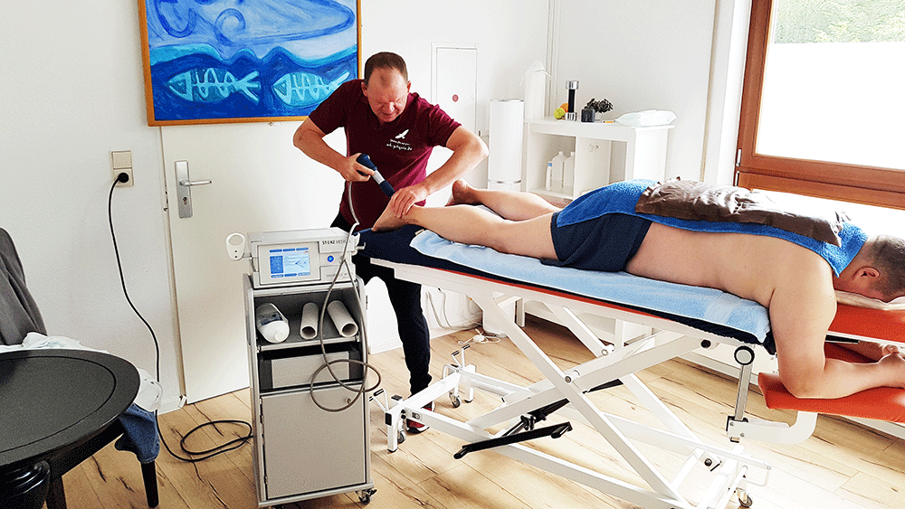 Praxis AH Physiotherapie Falkensee - Stosswellentherapie